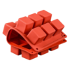 Moule gâteau Rubik's Cube en silicone 2